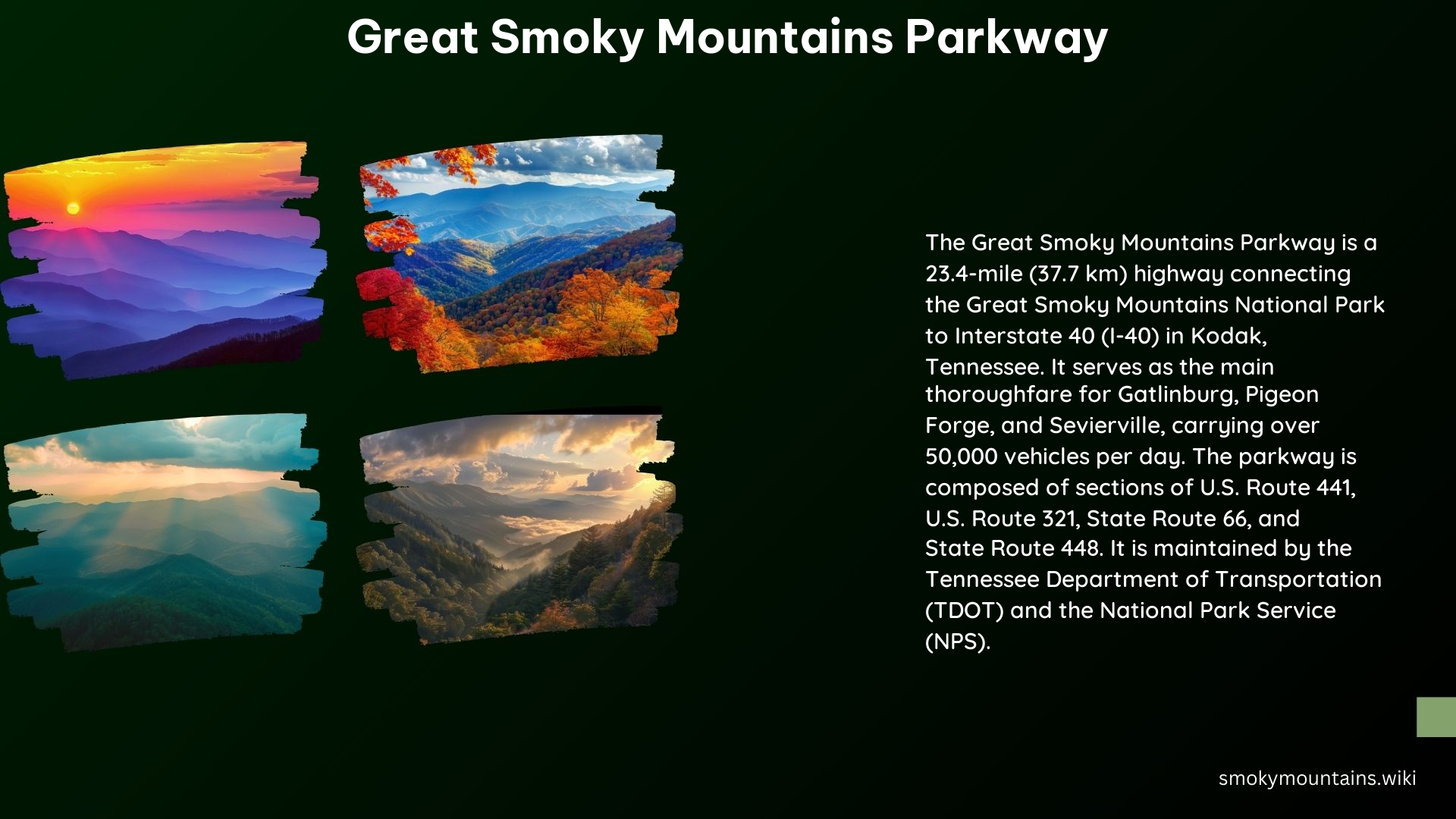 Great Smoky Mountains Parkway