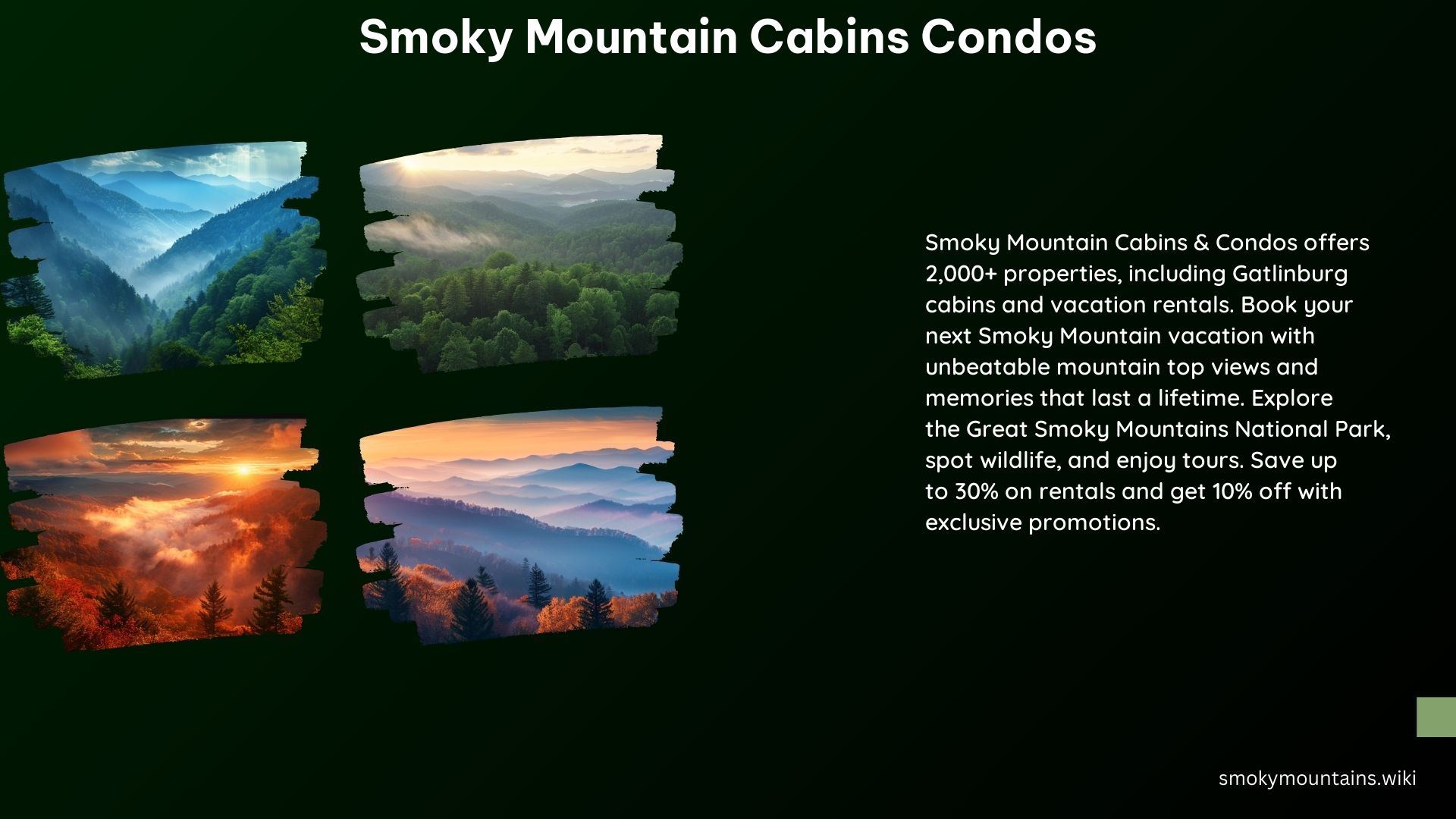 Smoky Mountain Cabins Condos