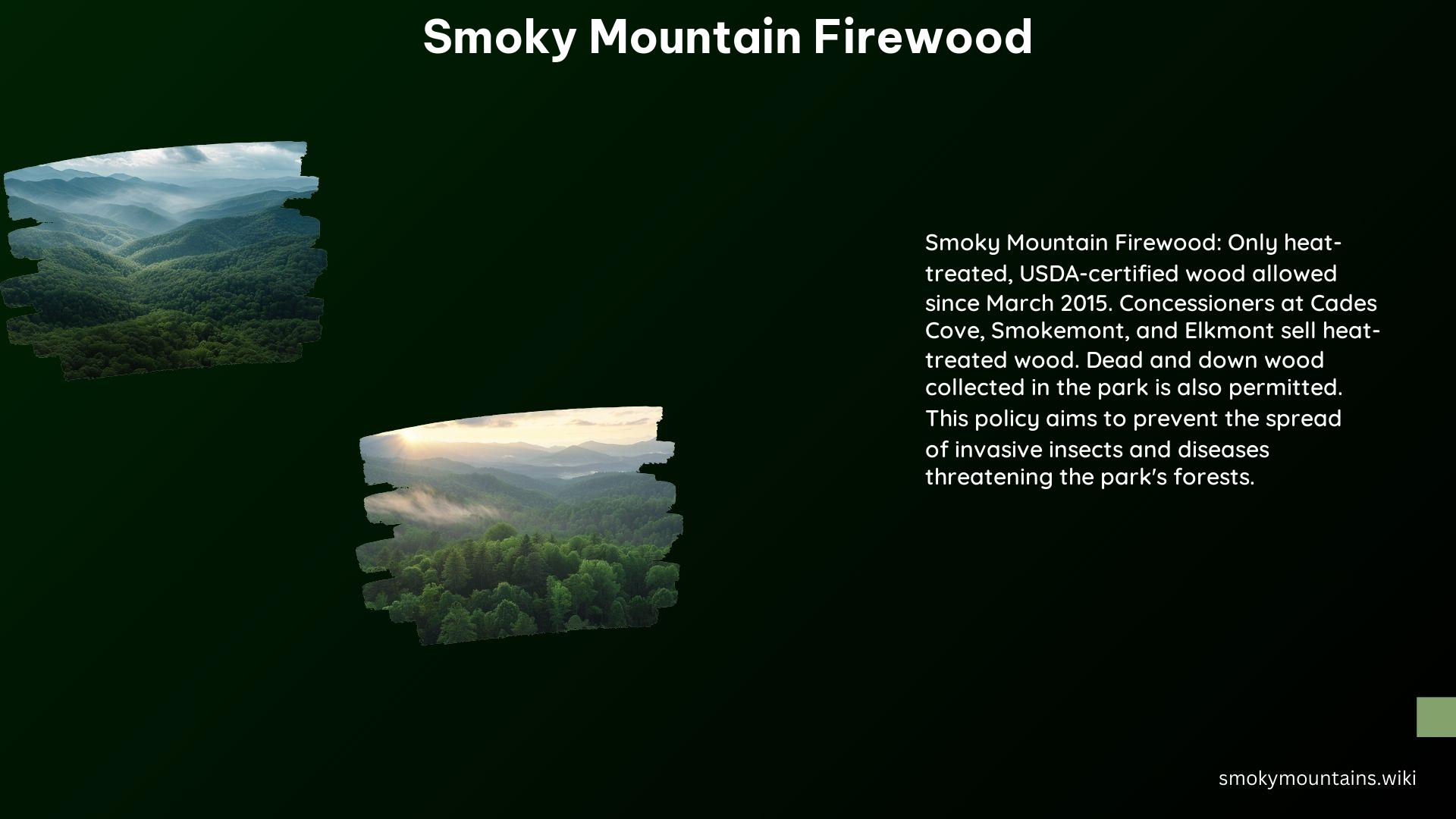 Smoky Mountain Firewood