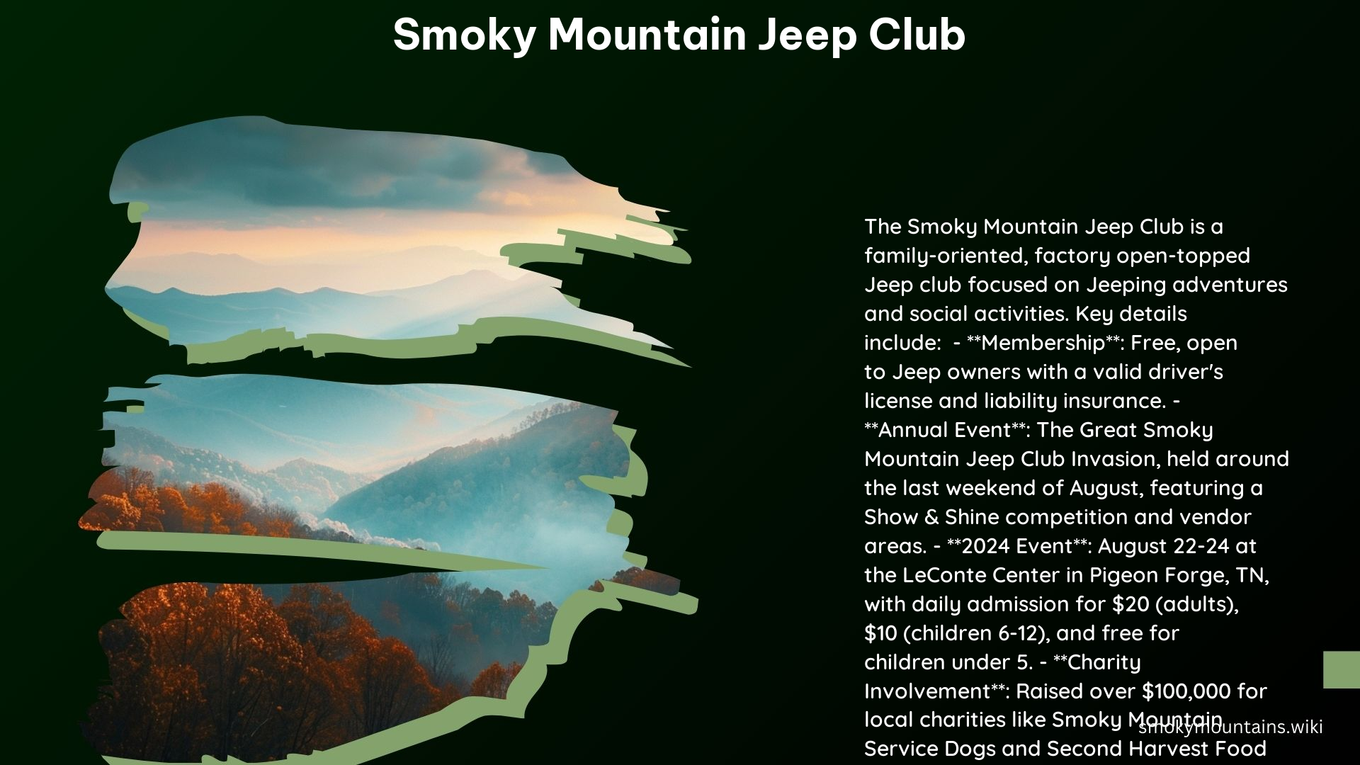 Smoky Mountain Jeep Club