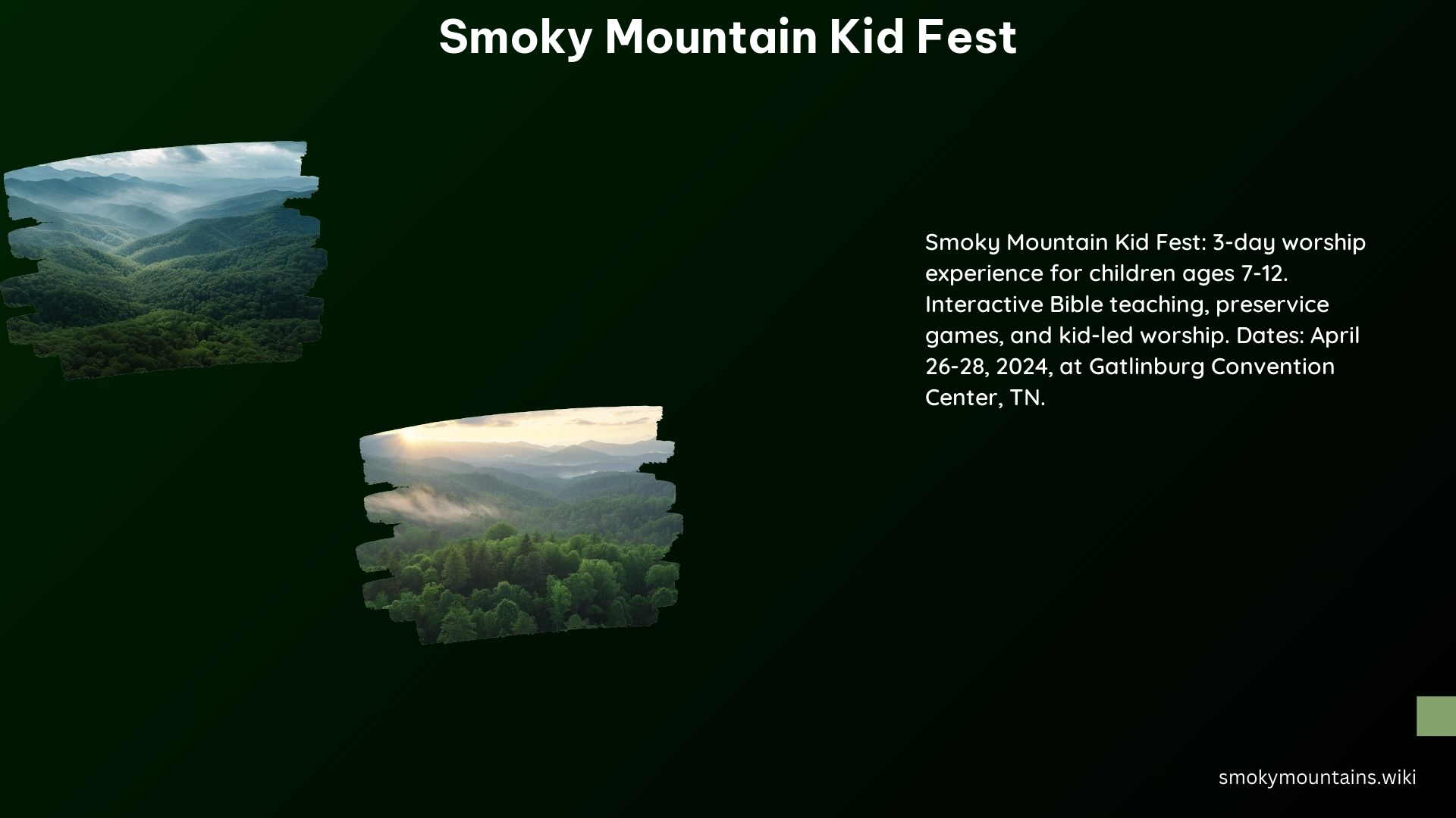 Smoky Mountain Kid Fest