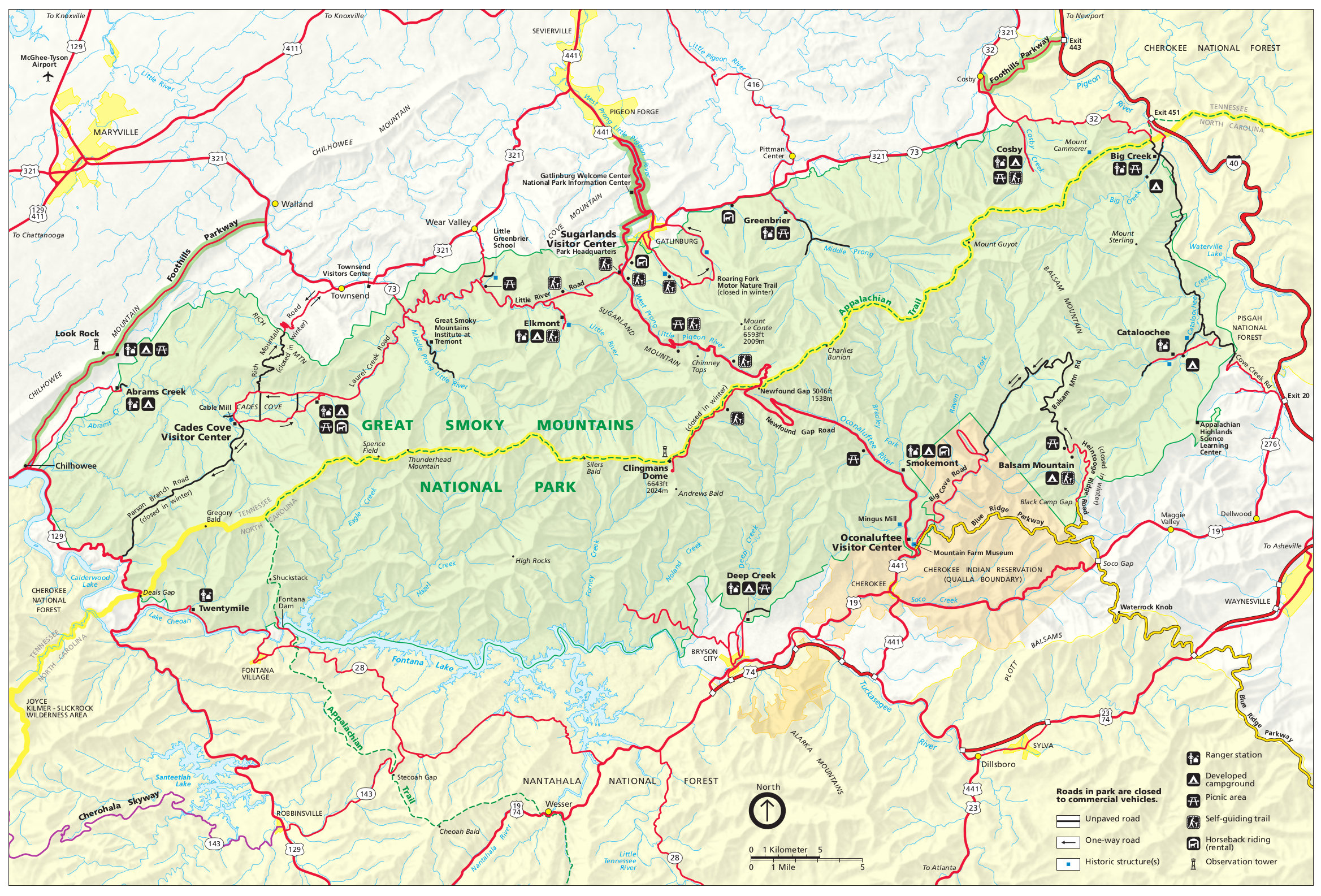 Great Smoky Mountains National Park Great Depression