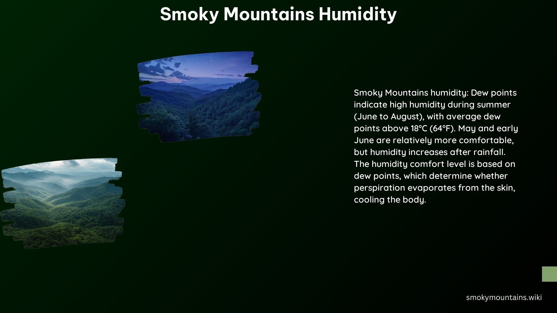 Smoky Mountains Humidity