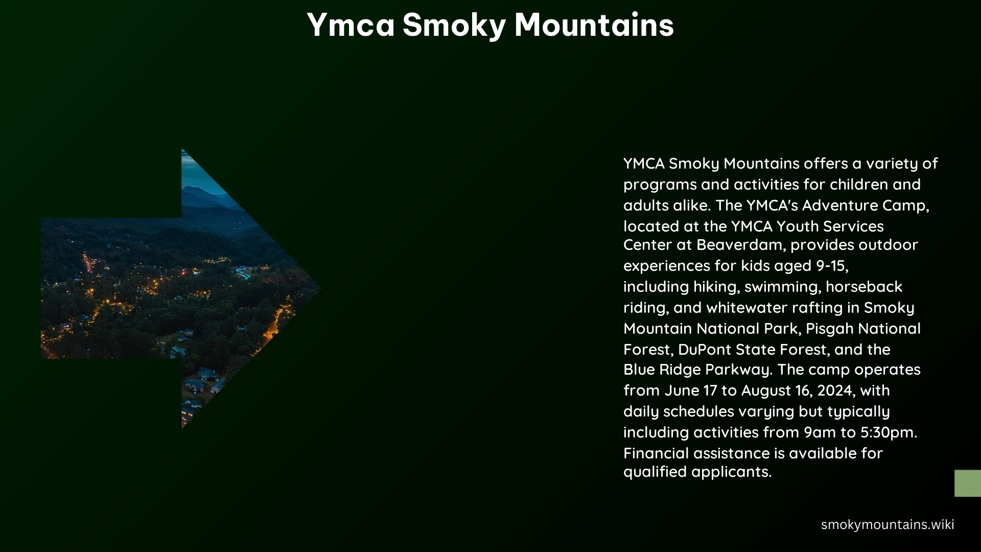 YMCA Smoky Mountains